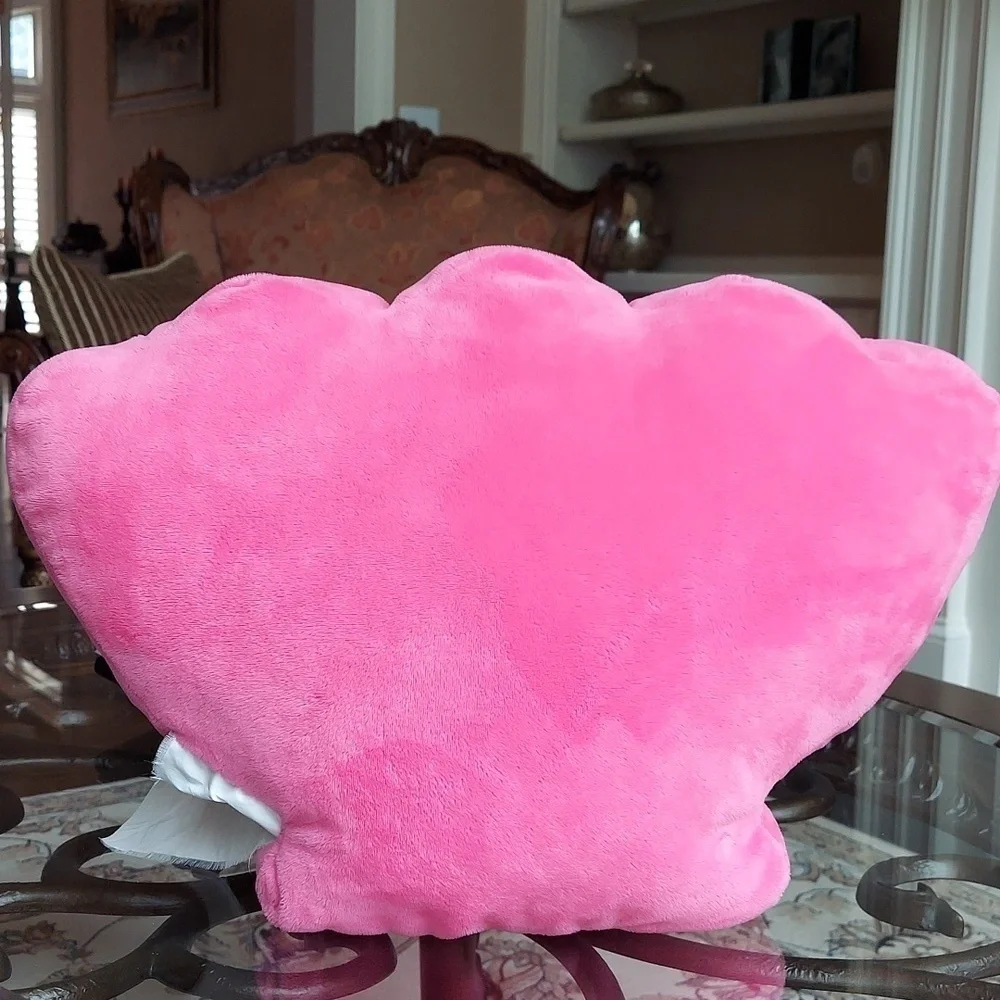 Mermaid Plush Cushion Pillow - hot pink